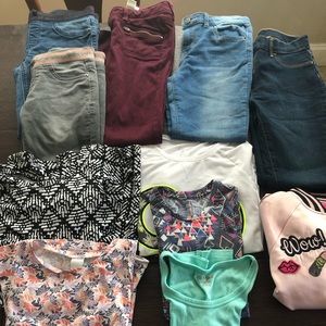 Lot of Girls Clothes size 10/12